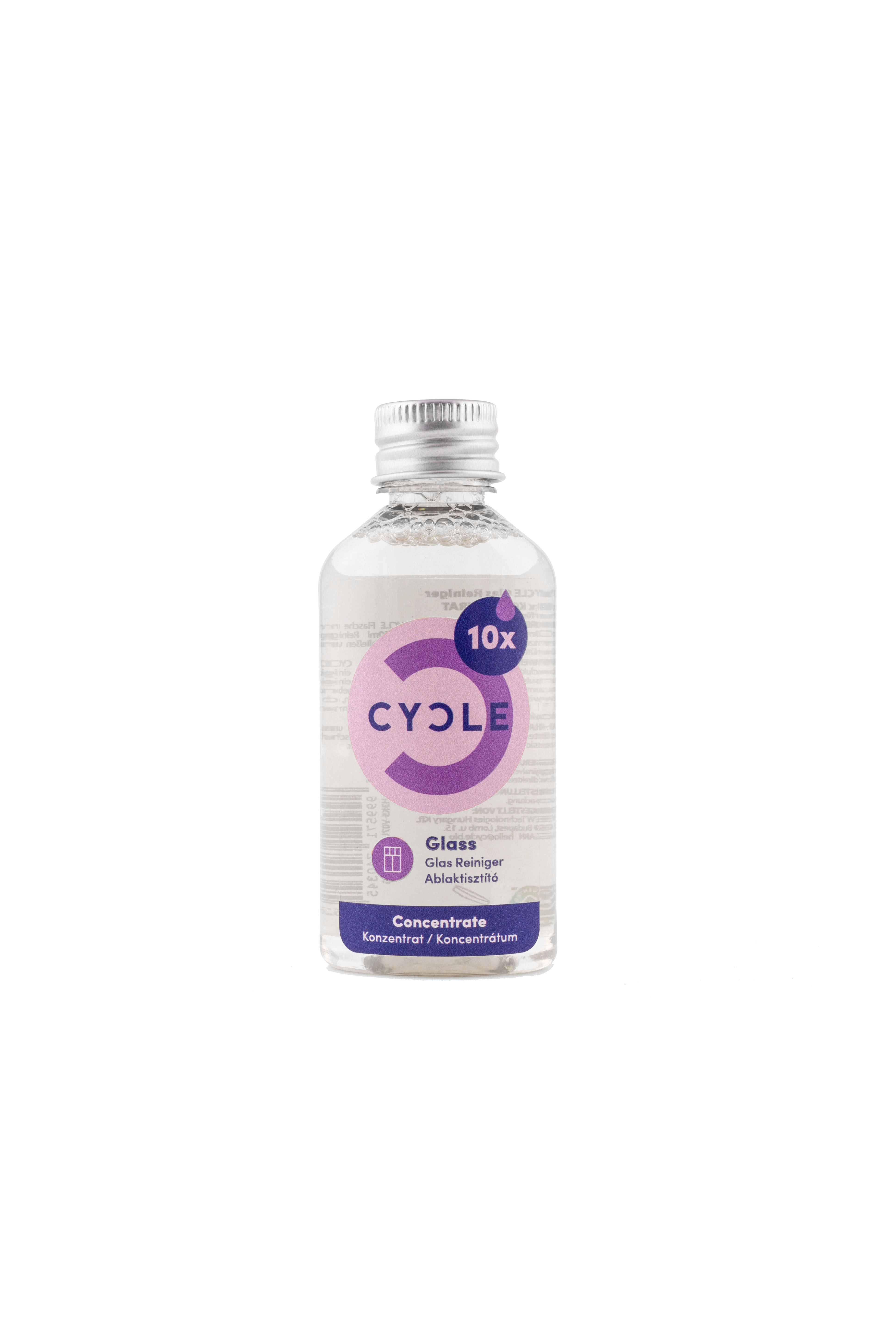 CYCLE Ablaktisztító koncentrátum (50 ml, illatmentes)